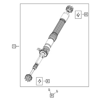 Mopar® - Rear Driveshaft