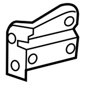 Jeep OE - Left Bumper Cover Bracket
