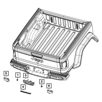 Mopar® - License Plate Light Assembly