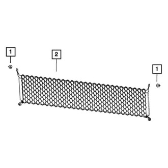 Mopar® - Rear Cargo Net