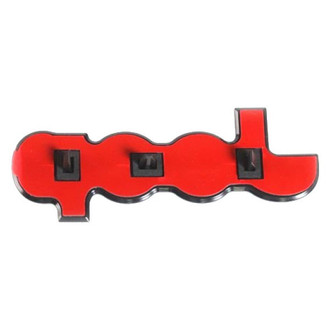 Mopar® - "Jeep" Nameplate Black Hatch Emblem