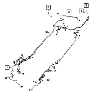 Mopar® - Chassis Wiring Harness Connector