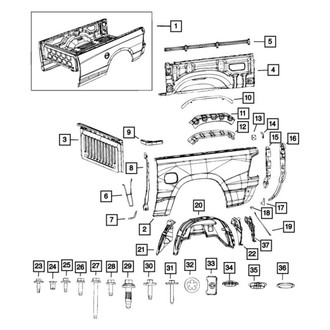 Mopar® - Box Side Inner Panel