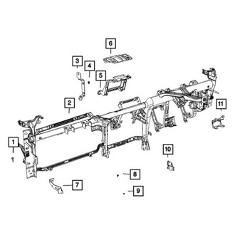 Mopar® - GPS Navigation System Bracket