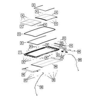 Ram OE - Sunroof Cover