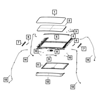 Ram OE - Sunroof Frame