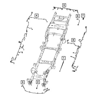 Mopar® - Chassis Wiring Harness Connector