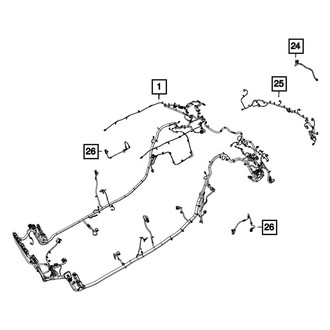 Mopar® - Body Wiring Harness