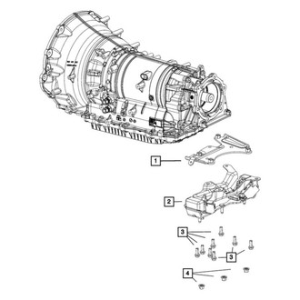 Mopar® - Automatic Transmission Mount Bracket
