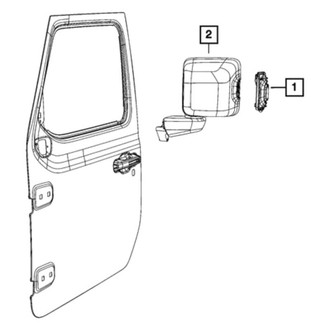 Jeep OE - Front Right Turn Signal Light Assembly
