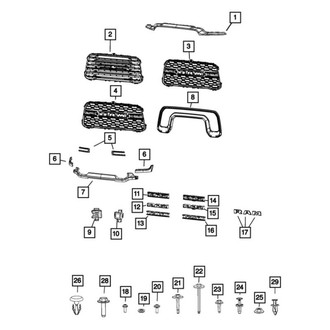 Ram OE - Park Assist Camera Bracket