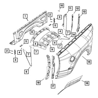 Mopar® - Box Side Outer Panel
