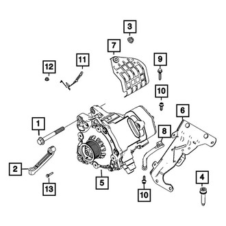 Mopar® - Hex Flange Head Nut