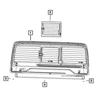 Mopar® - Back Glass