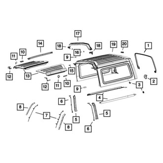 Mopar® - Roof Panel Bracket