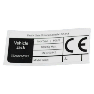 Jeep OE - Caution Label