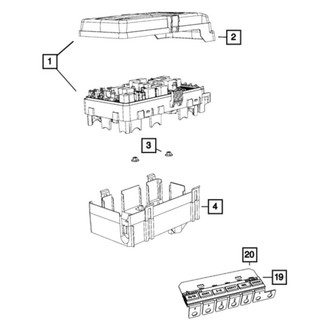 Jeep OE - Fuse and Relay Center