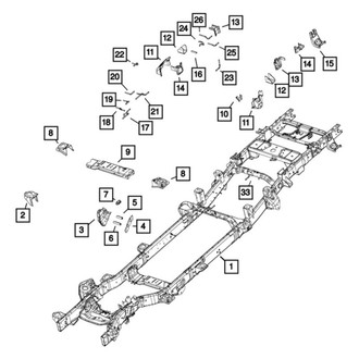 Mopar® - Chassis Frame Assembly