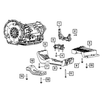Mopar® - Automatic Transmission Mount Bracket
