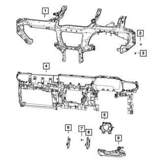 Jeep OE - Steering Column Bracket