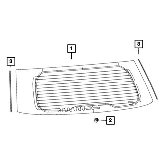 Mopar® - Back Glass