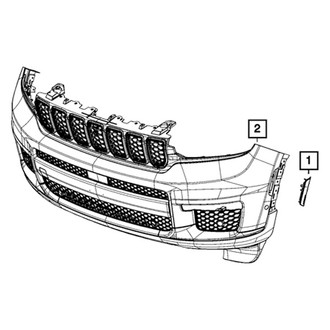 Mopar® - Passenger Side Replacement Side Marker Light