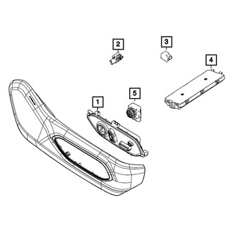 Mopar® - Foot Well Lamp