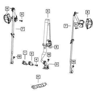 Mopar® - Seat Bolt