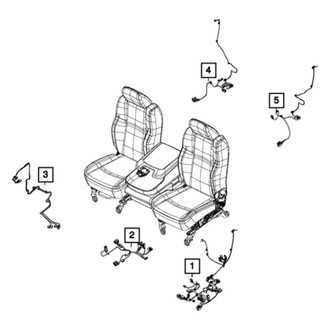 Mopar® - Seat Back Wiring