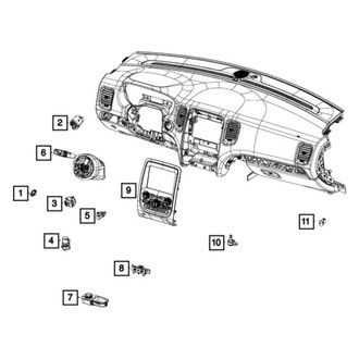 Mopar® - Vehicle Feature Controls Center Stack
