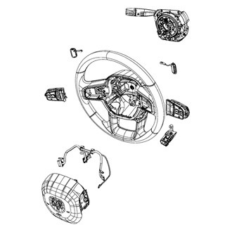Ram OE - Steering Wheel Wiring Harness