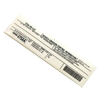 Mopar® - Vehicle Emission Control Information Label US, Canada