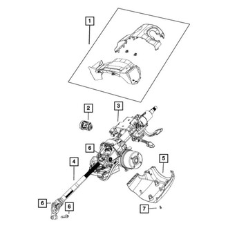Jeep OE - Steering Column