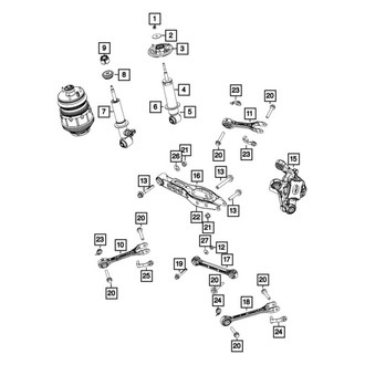 Mopar® - Rear Passenger Side Shock Absorber