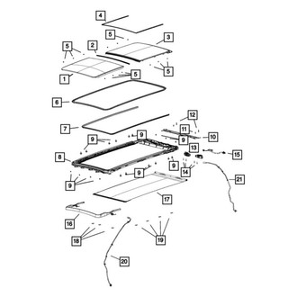 Ram OE - Sunroof Drip Rail
