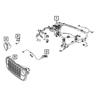 Mopar® - Headlight Wiring Harness