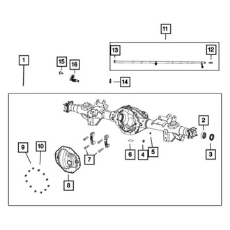 Ram OE - Rear Differential Housing