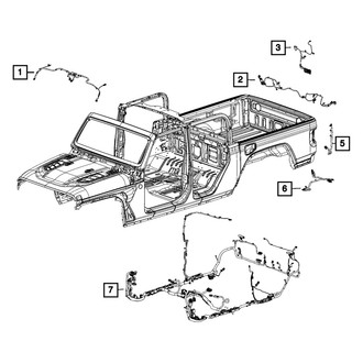 Mopar® - Body Wiring Harness