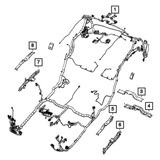Mopar® - Wiring Trough