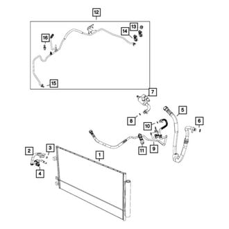 Mopar® - A/C Pipe