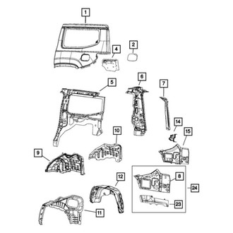 Mopar® - Quarter Panel Extension
