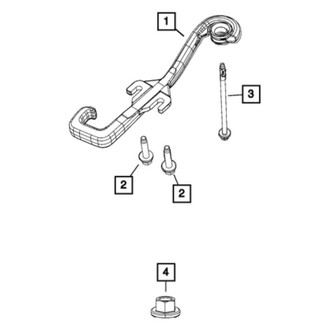 Mopar® - Tow Hook Bracket