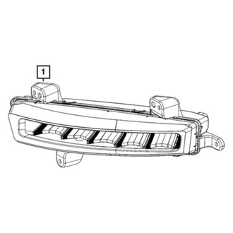 Jeep OE - Front Right Fog Light