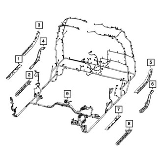 Mopar® - Wiring Trough