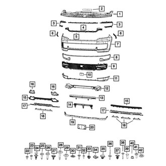 Jeep OE - Front Tow Eye Cap