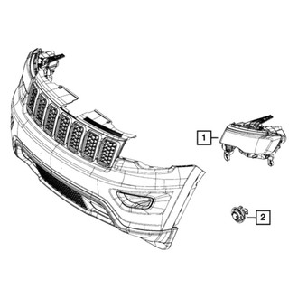 Mopar® - Driver Side Replacement Headlight