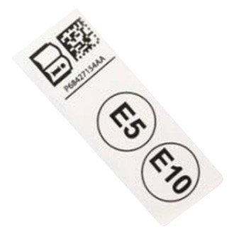 Mopar® - Fuel Information Label