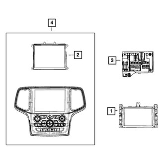 Jeep OE - Radio Control Unit