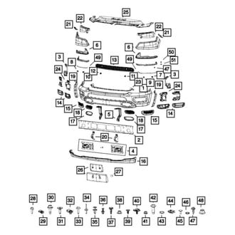 Ram OE - Front Radiator Support Air Deflector