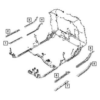 Mopar® - Wiring Trough